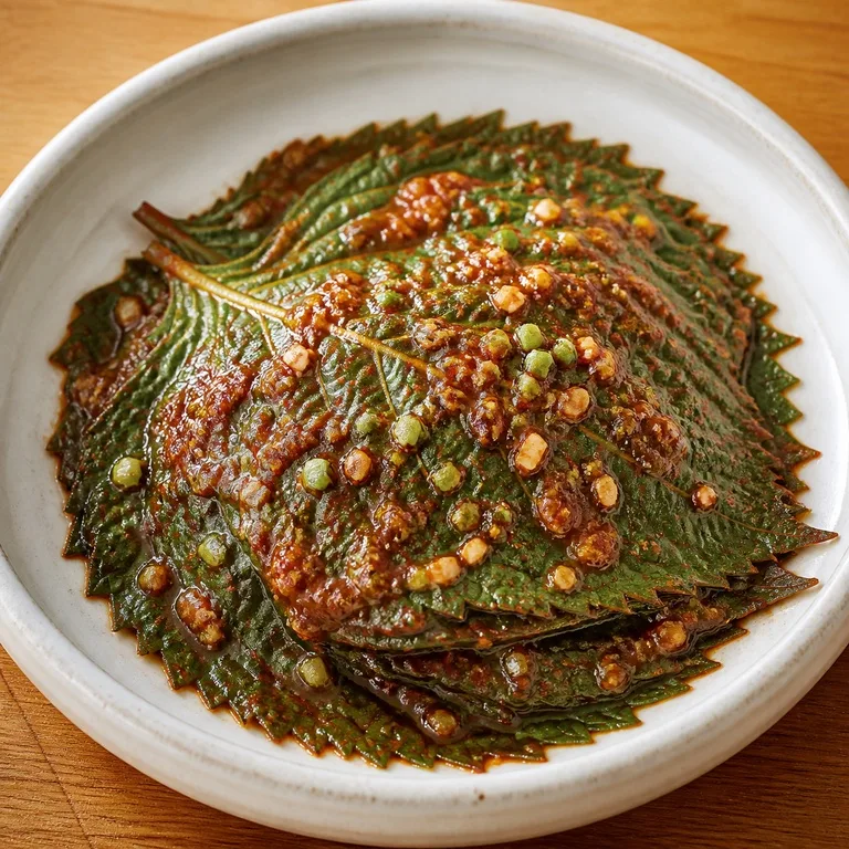 된장깻잎찜