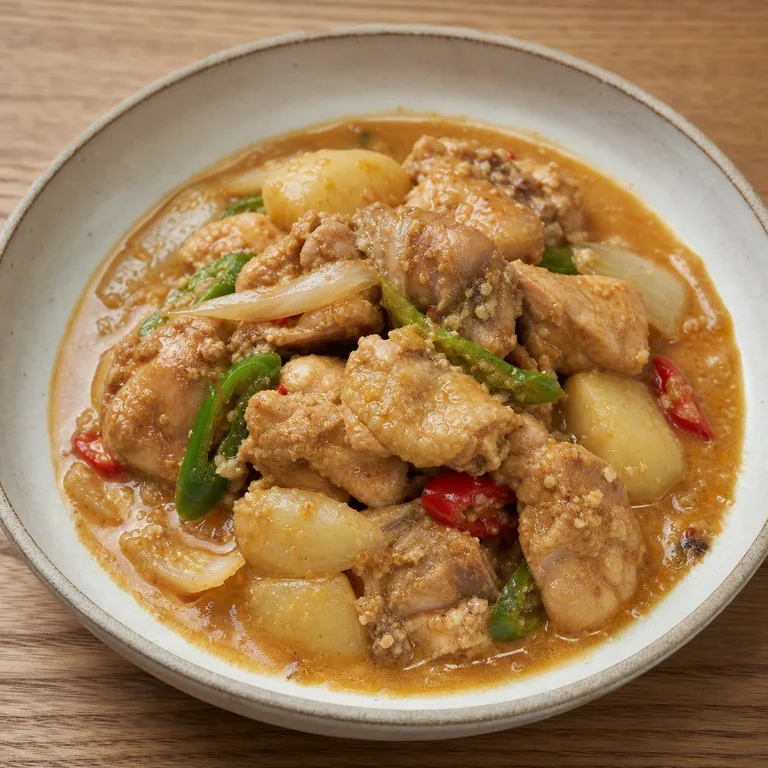 된장닭