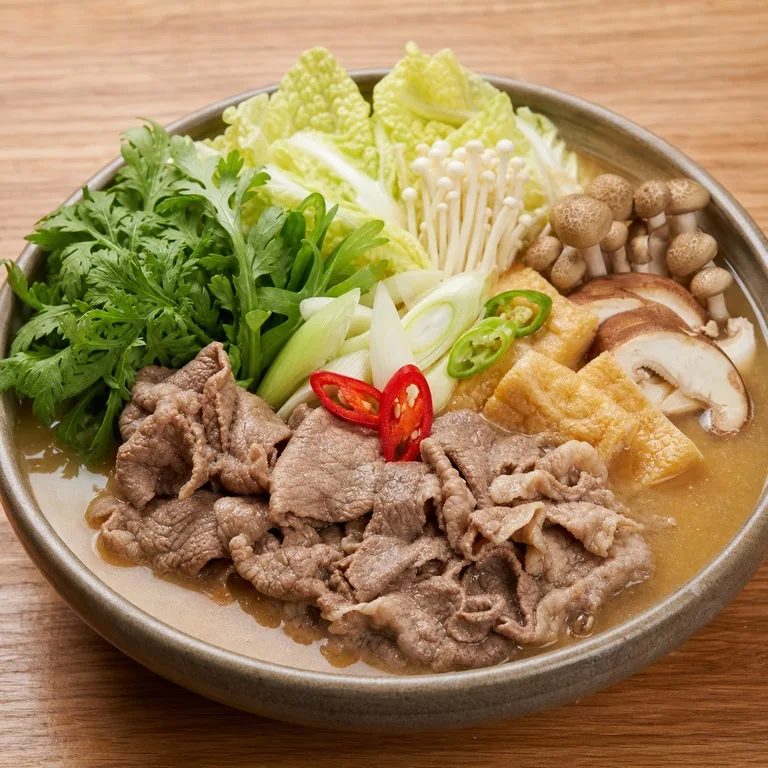 된장육수샤브샤브