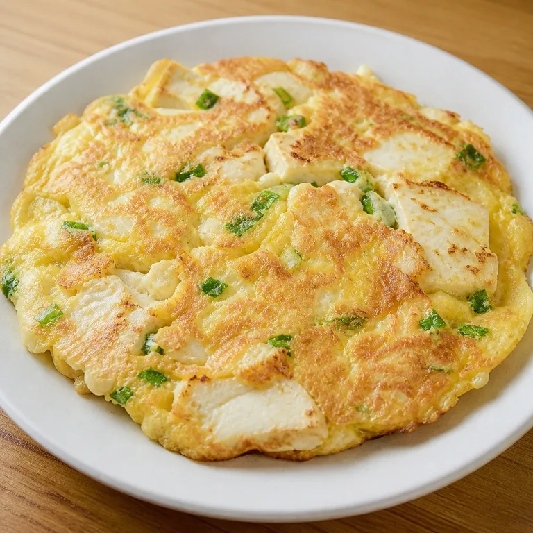 豆腐の卵衣焼き