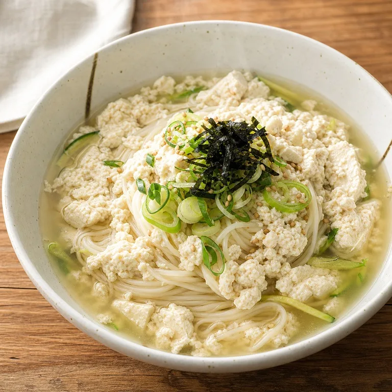 豆腐にゅうめん