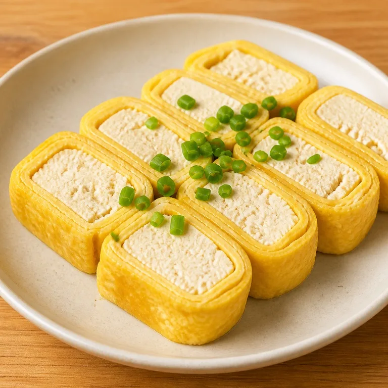 ไข่ม้วนใส่เต้าหู้