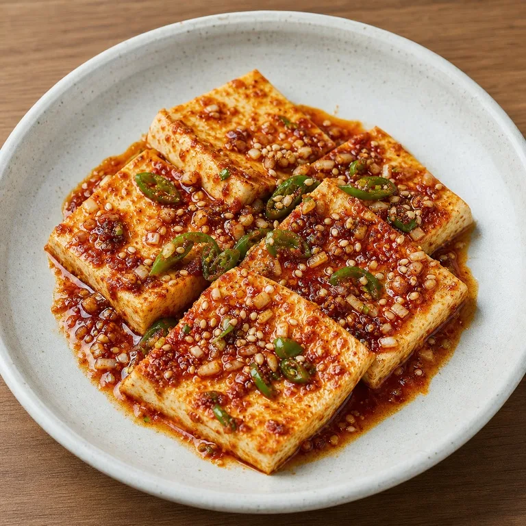 Dubu yangnyeom buchim