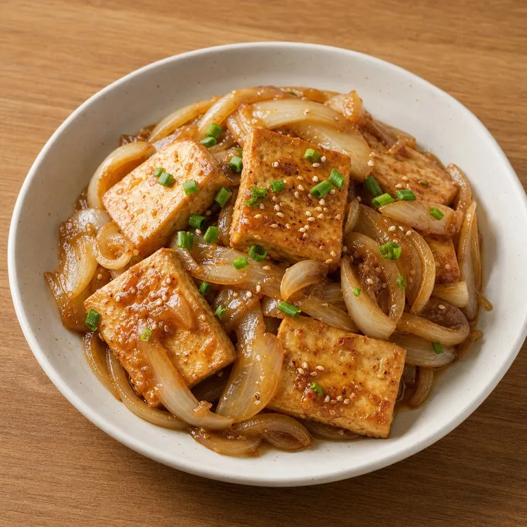 Dubu yangpa jorim