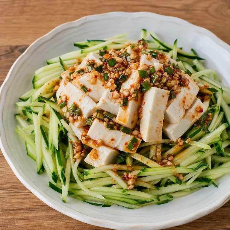 Dubu oi naengchae