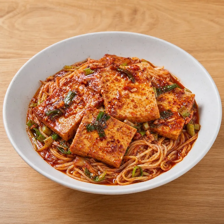 두부조림국수