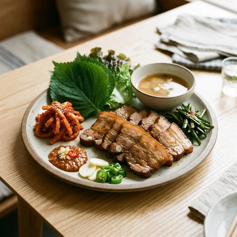 เซตกับแกล้มหมูต้ม