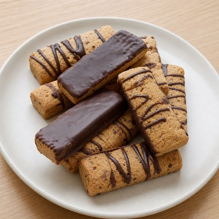 豆腐と全粒粉のチョコ棒
