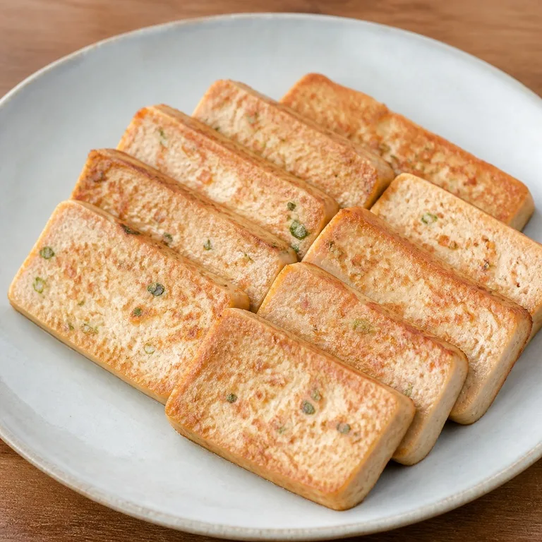 豆腐とハム