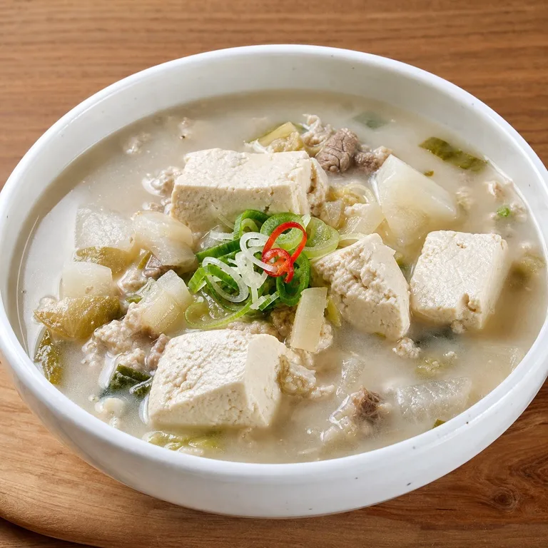 豆腐スープ