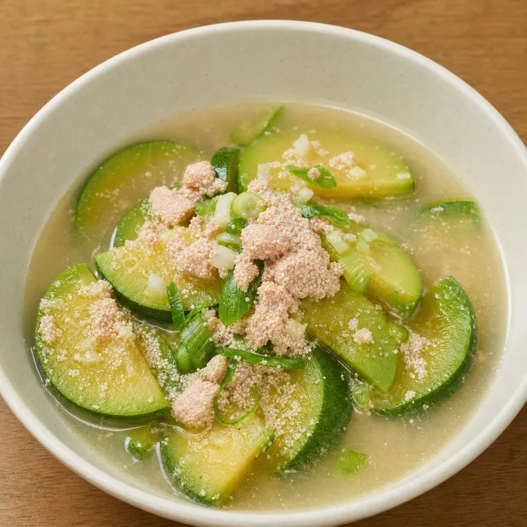 둥근호박명란국