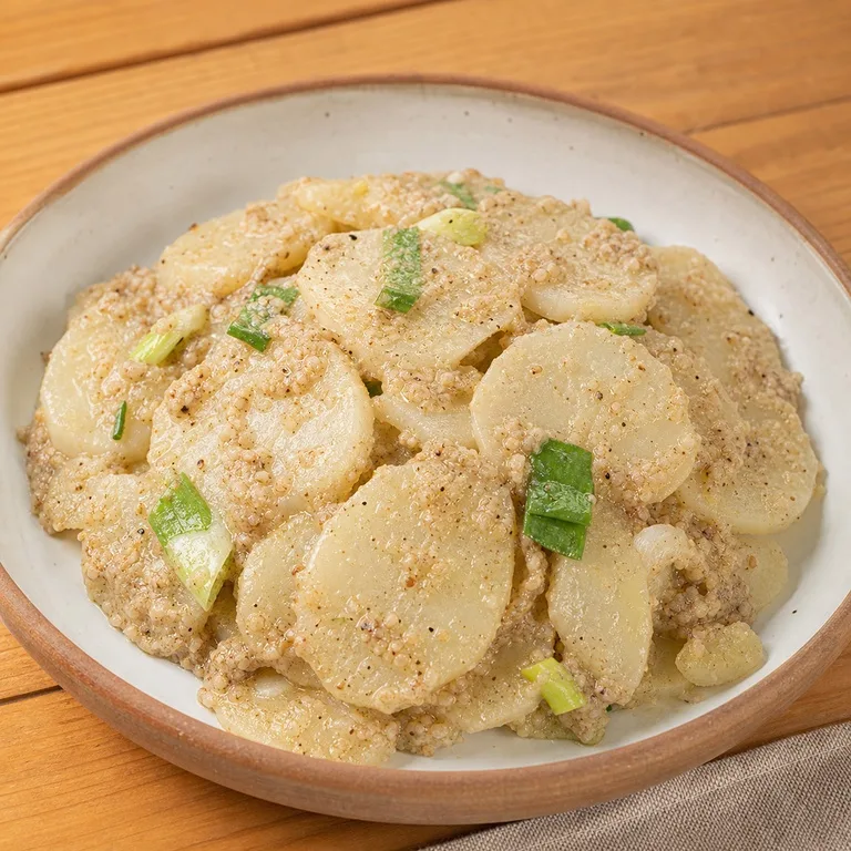 ដំឡូងបារាំងម្សៅគ្រាប់ល្ង