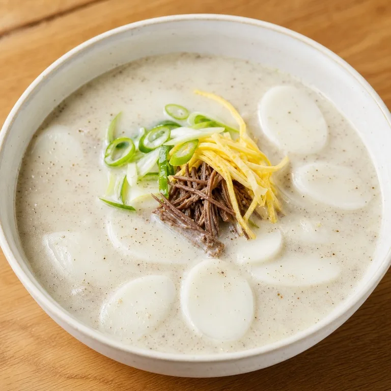 들깨떡국