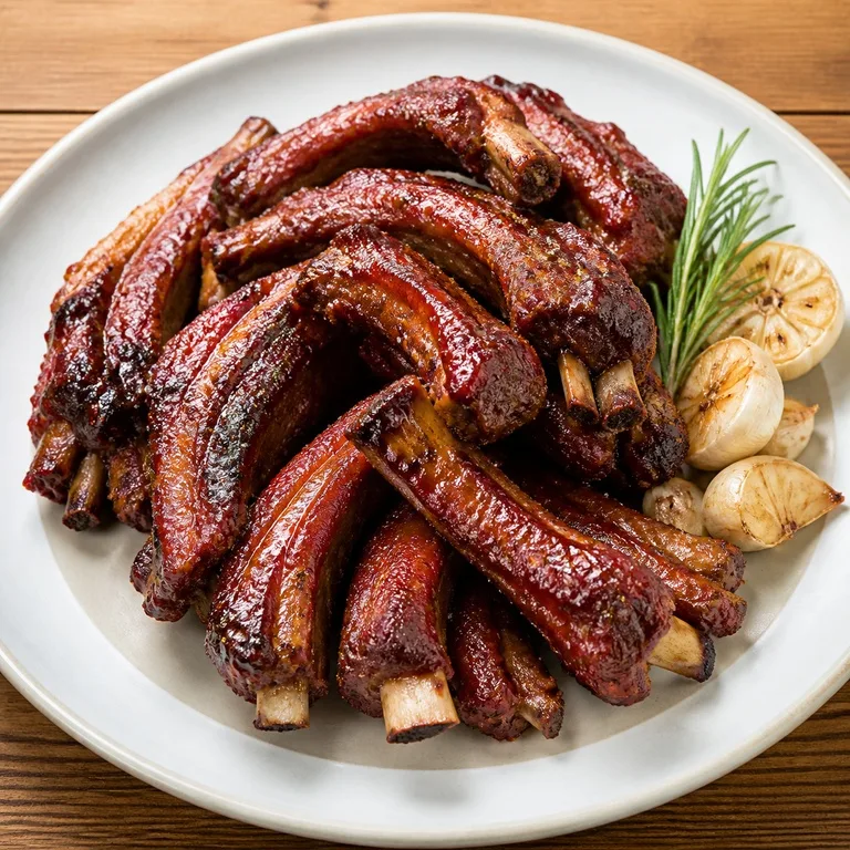 ซี่โครงหมูอบโรสต์