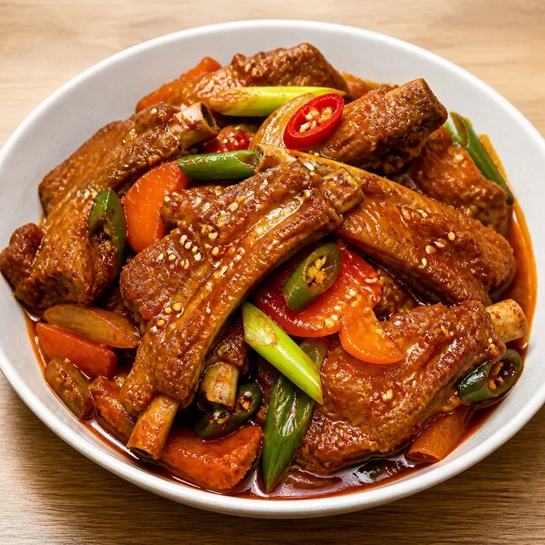 ซี่โครงหมูนึ่ง