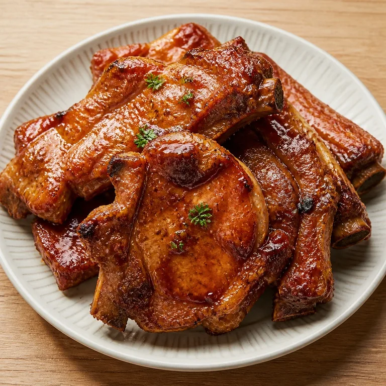 ซี่โครงหมูพอร์คชอป