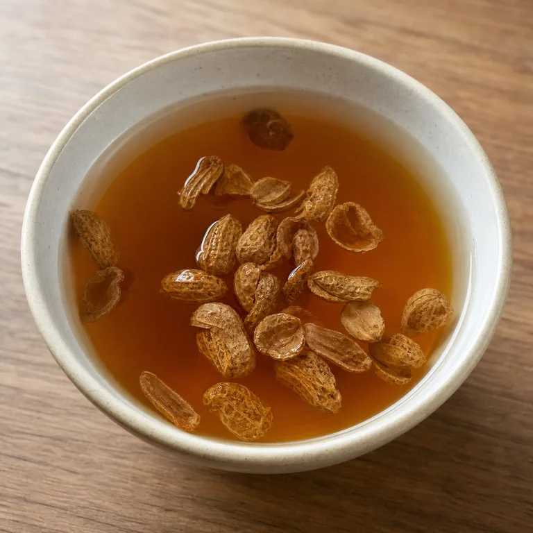 땅콩껍데기차