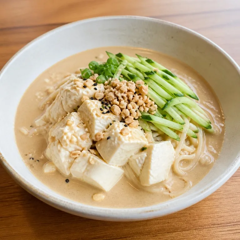 땅콩두부국수