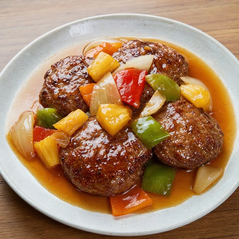 떡갈비탕수