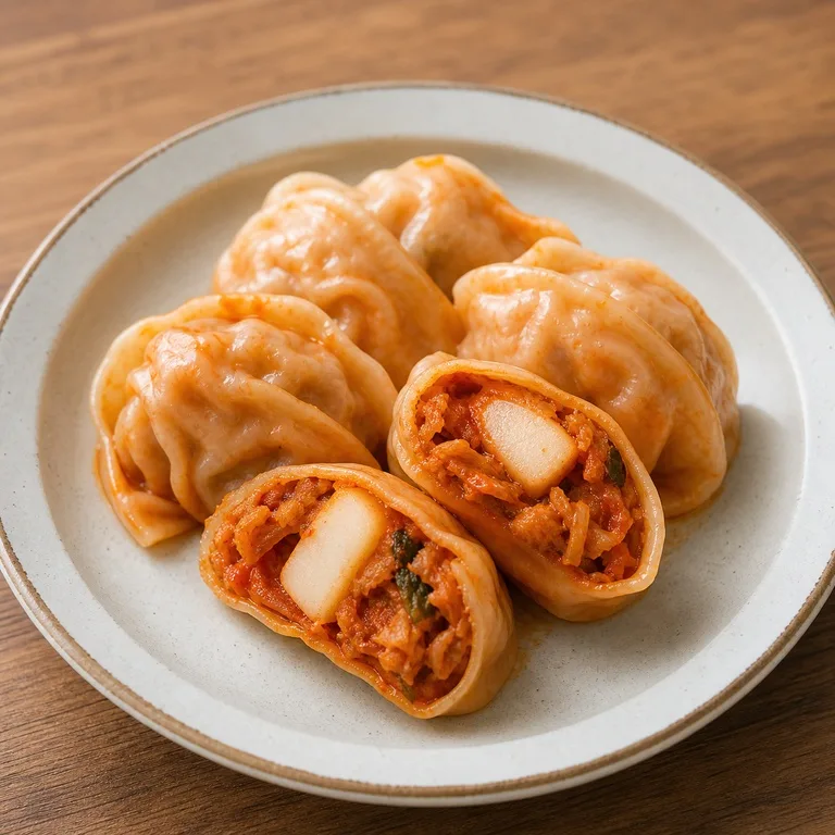 떡김치만두