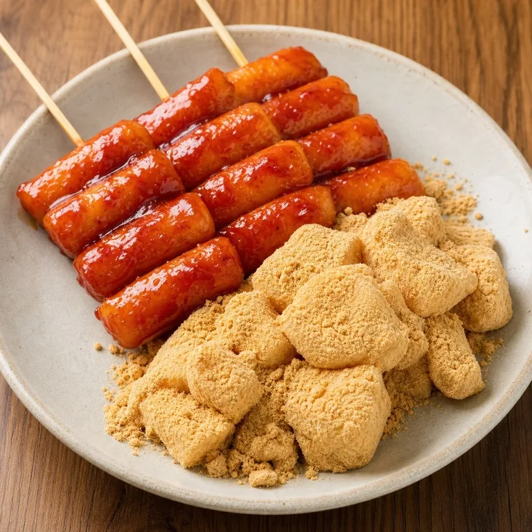 떡꼬치양념인절미