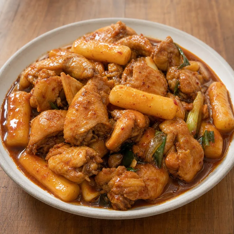 떡닭찜
