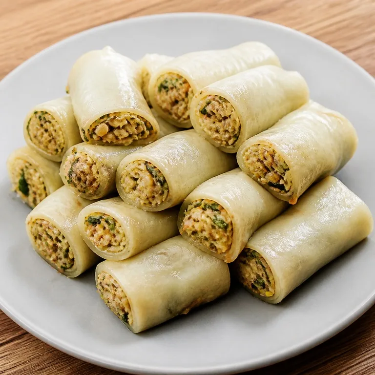 떡롤만두
