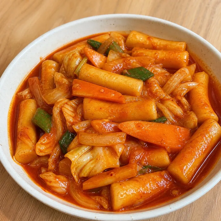 떡볶이야채