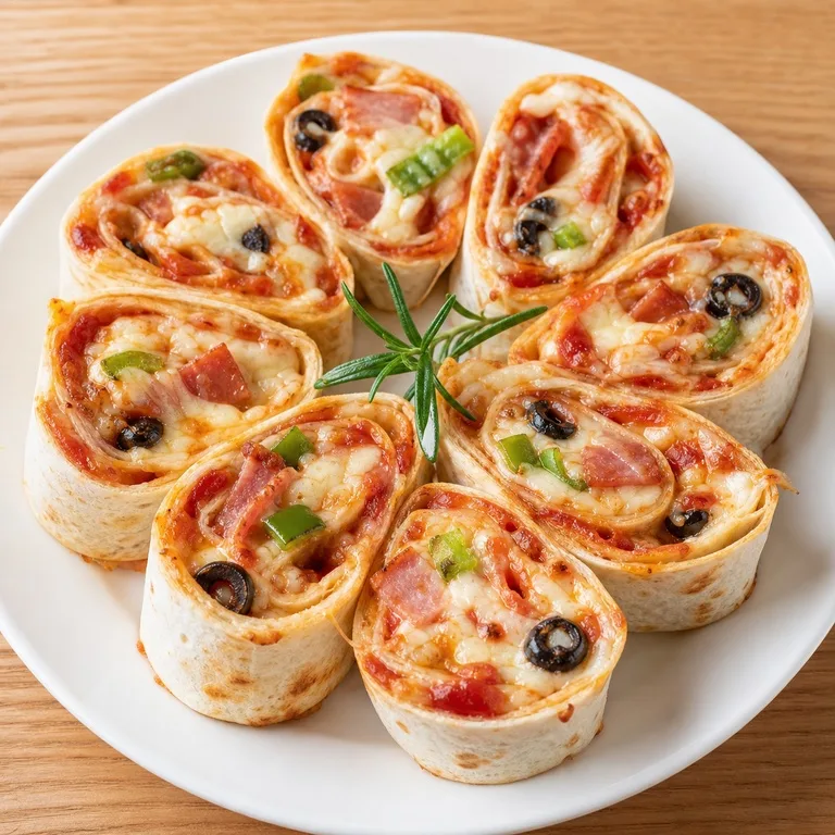 Pizza Tortilla Roll