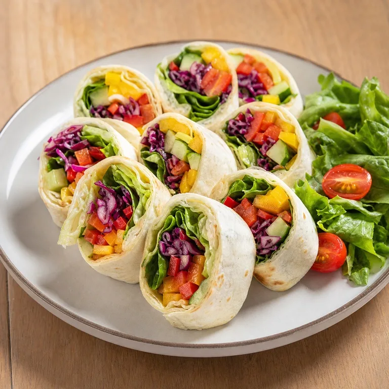 Roll Sayuran Tortilla