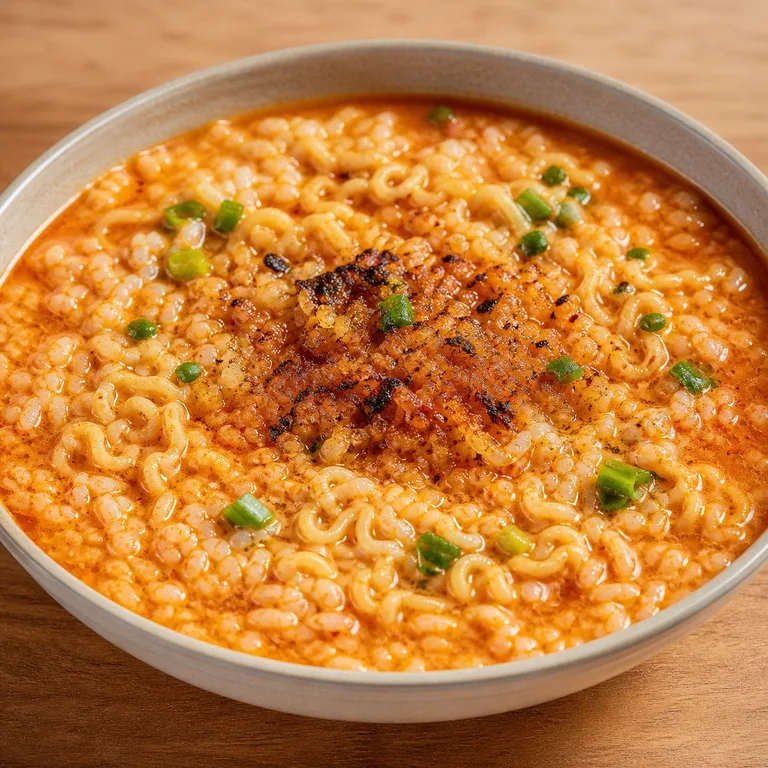 ラーメン粥おこげ