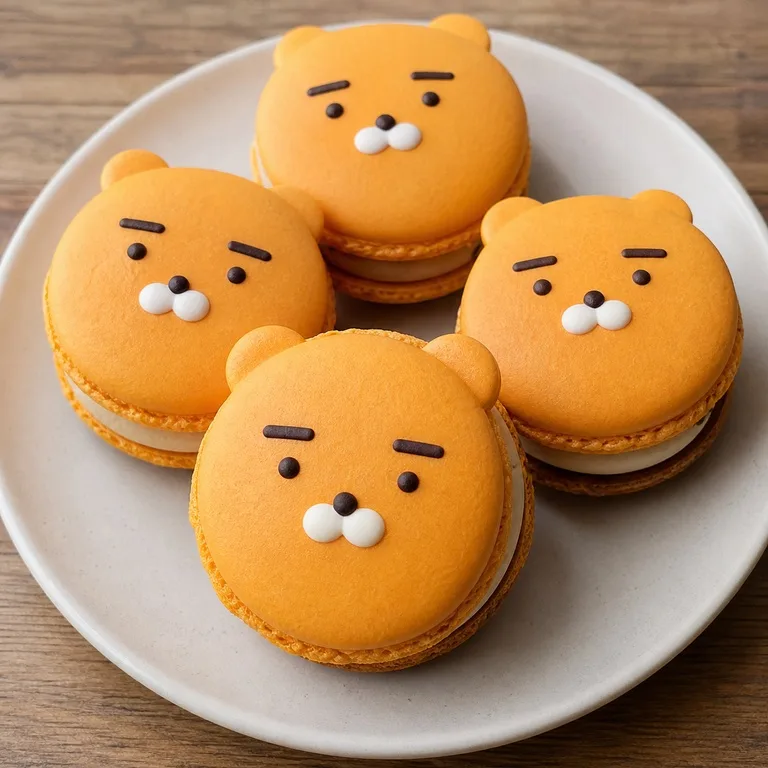 라이언캐릭터마카롱