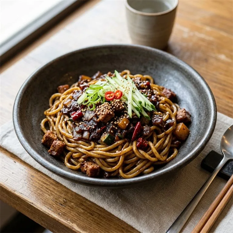 激辛唐辛子チャジャン麺
