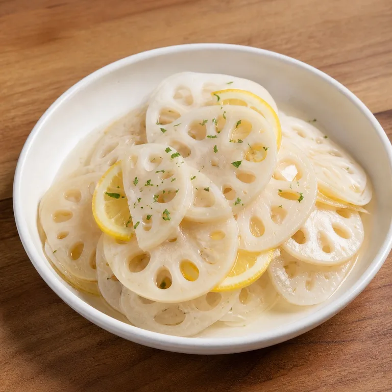 รากบัวดองมะนาว