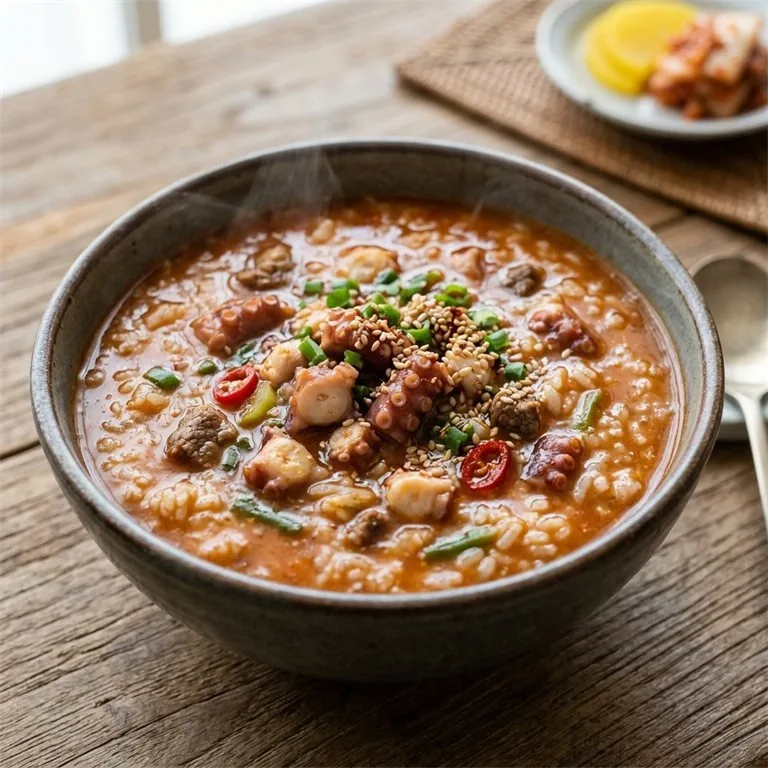 Bubur Gurita dan Sapi