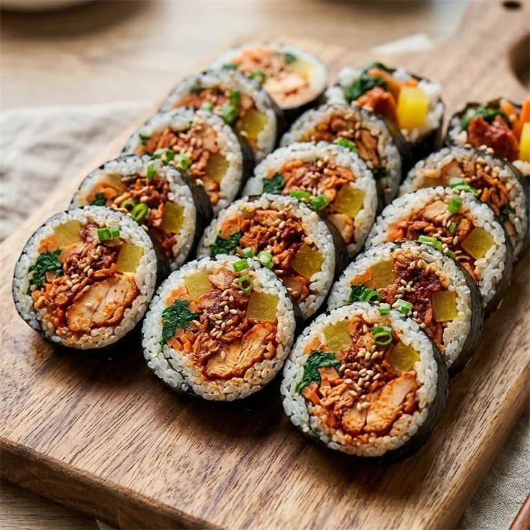 Gimbap Ayam Pedas