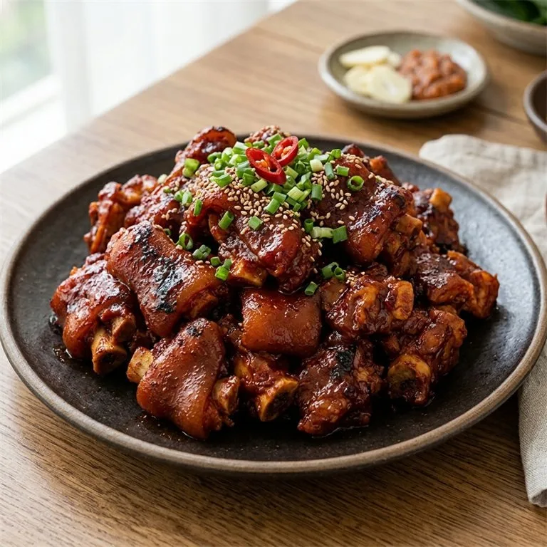 Cay Kho Pigs' Feet