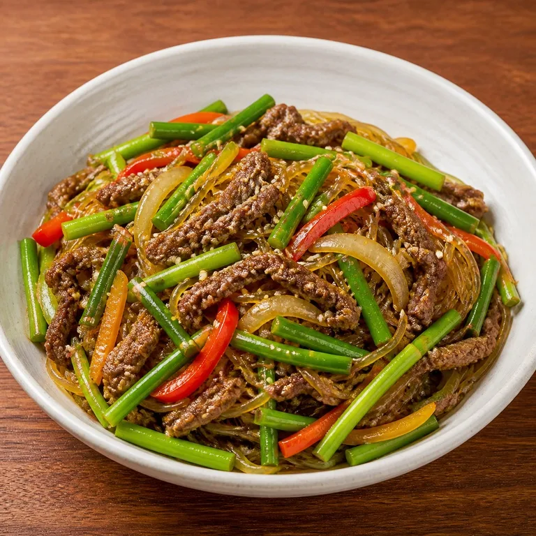 Japchae Maneuljjong Soegogi