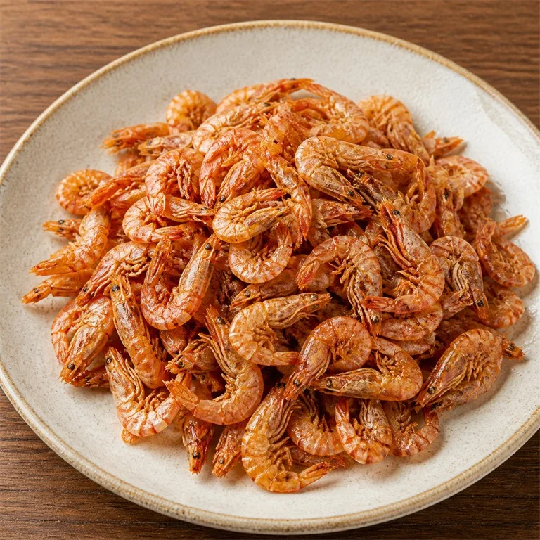 กุ้งดอกไม้ตากแห้ง