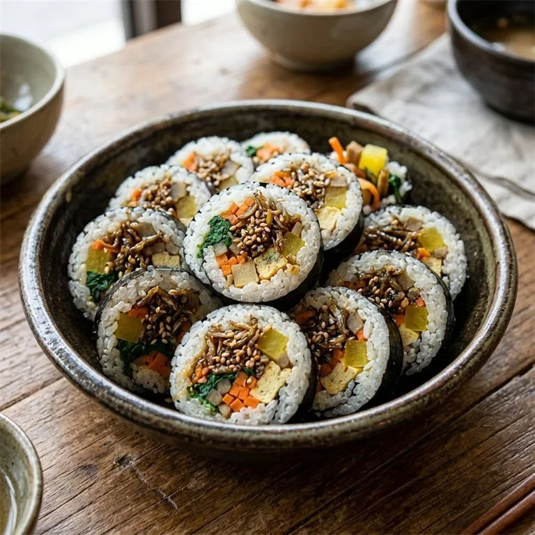 鯷魚紫菜包飯