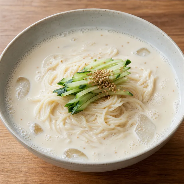 만든콩국수