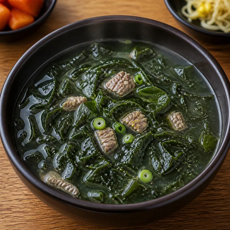 맑은미역국