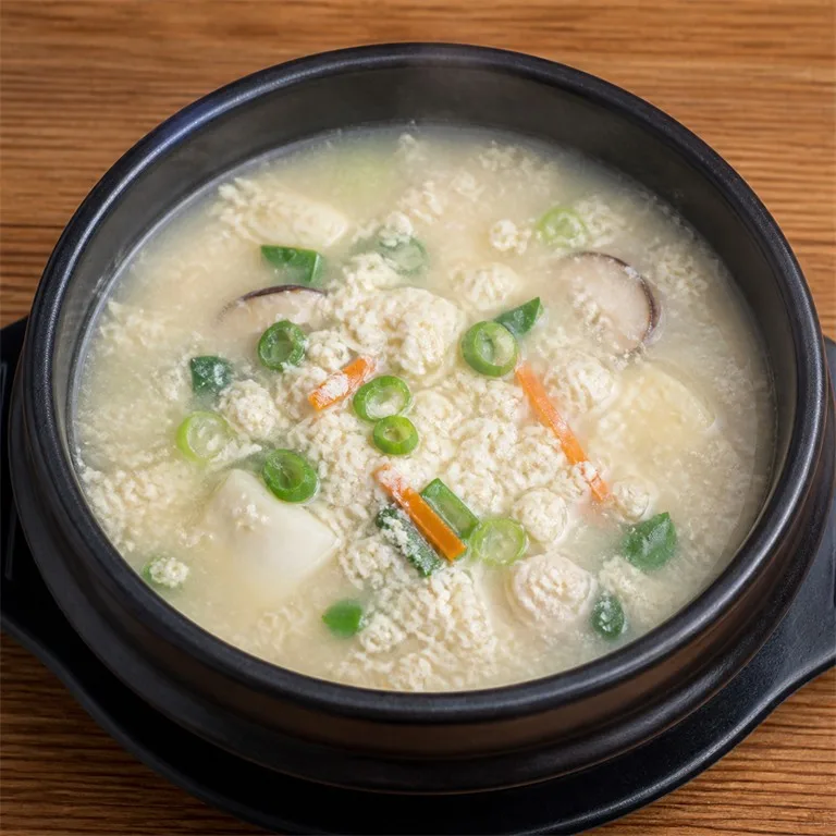 맑은콩비지