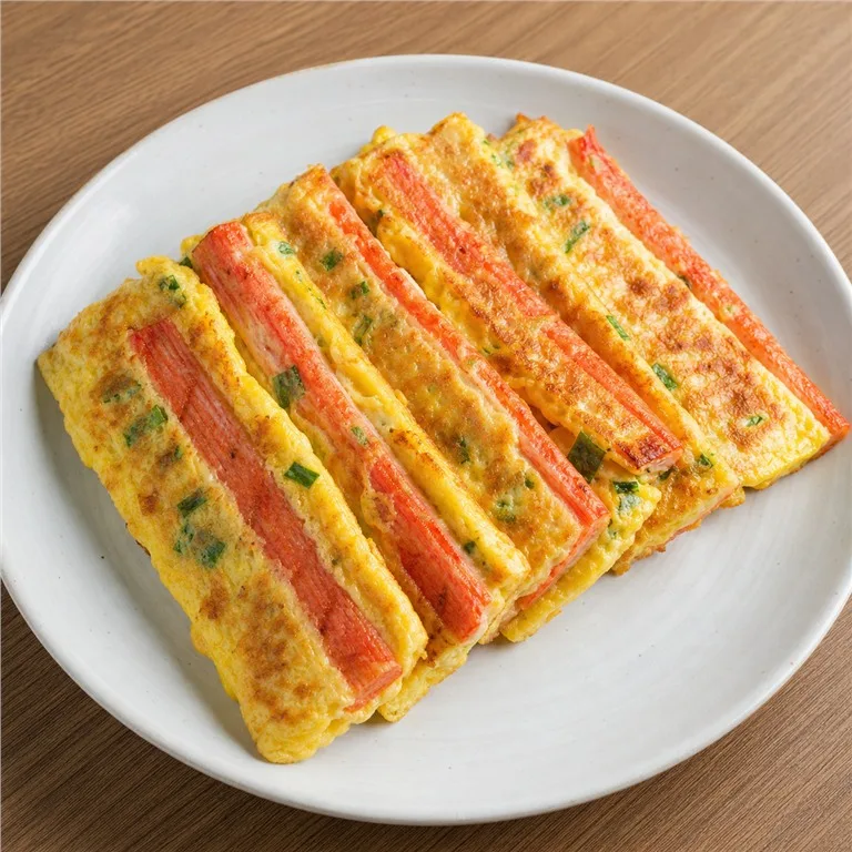 カニカマの卵焼き