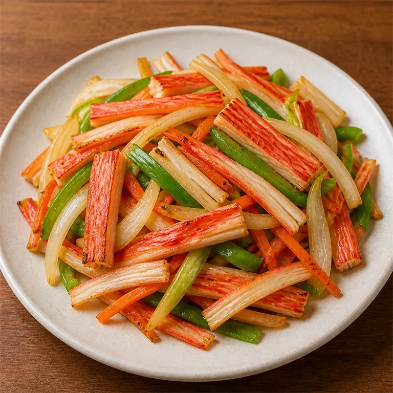カニカマ野菜炒め