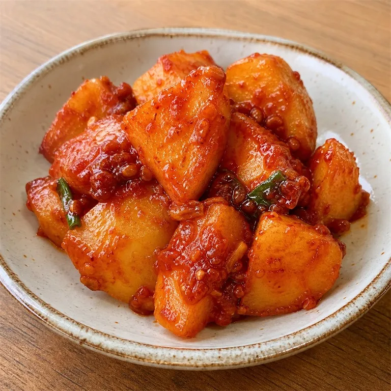 매운감자조림