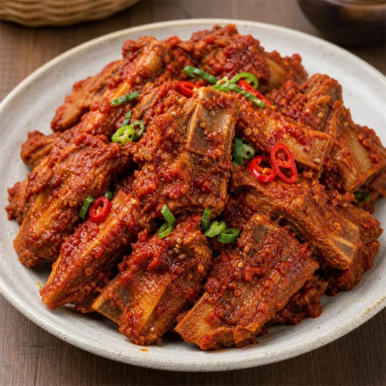 กระดูกสันหลังหมูเผ็ด