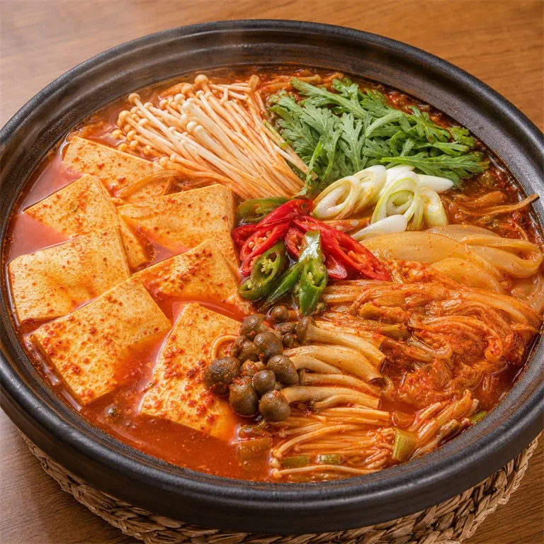 หม้อไฟเต้าหู้เผ็ด
