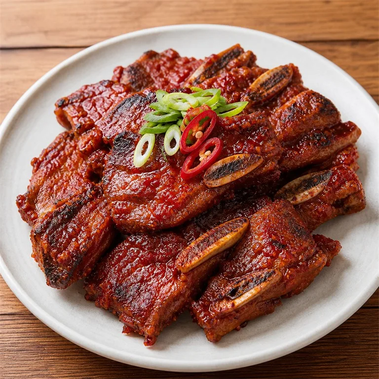ซี่โครงเนื้อเผ็ด