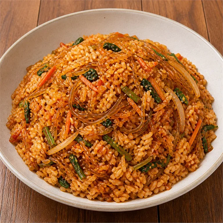 매운잡채볶음밥